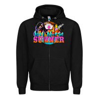 Black hot nurse summer Zipper Hoodie - BarkalooDesign