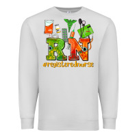 Dove Grey registered nurse juneteenth Premium Sweatshirt - AdoDesignShop