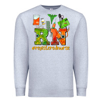 Heather Grey registered nurse juneteenth Premium Sweatshirt - AdoDesignShop