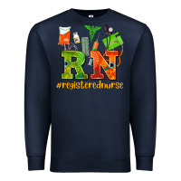 Navy registered nurse juneteenth Premium Sweatshirt - AdoDesignShop