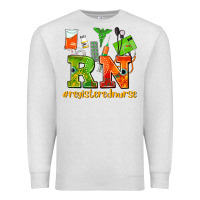 Oatmeal Heather registered nurse juneteenth Premium Sweatshirt - AdoDesignShop