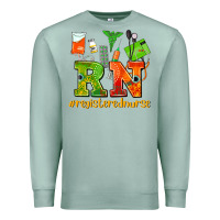 Seafoam registered nurse juneteenth Premium Sweatshirt - AdoDesignShop