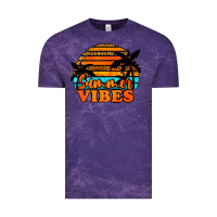 Cloud Purple Summer Vibes Vintage Tee - Jasminsmagicworld