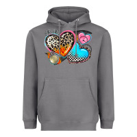 Storm western leopard  racing  hearts Heavyweight Hoodie - AdoDesignShop