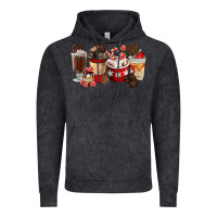 Vintage Black Chocolate Love Coffee Cups Vintage Hoodie - FaDigitalArtStudio