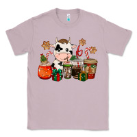 Lilac cow coffee cups christmas Classic Tee - CowGirlArtShop
