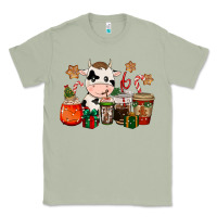 Matcha cow coffee cups christmas Classic Tee - CowGirlArtShop