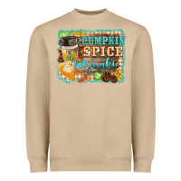 Mushroom pumpkin spice junkie Heavyweight Sweatshirt - BarkalooDesign