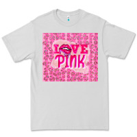 Dove Grey love pink Premium Tee - TumblerDesignByShophia