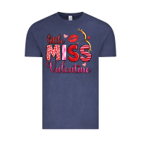 Vintage Denim little miss valentine Vintage Tee - OliviaCreatesArt