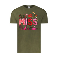 Vintage Olive little miss valentine Vintage Tee - OliviaCreatesArt