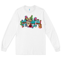 White Mexican mama Mother's Day Long Sleeve Tee - FaDigitalArtStudio