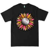 Black Volleyball Sunflower Premium Tee - Jasminsmagicworld