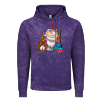 Cloud Purple Baseball Frappe Coffee Vintage Hoodie - FaDigitalArtStudio