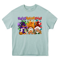 Arona Hallothanksmas gnomes Heavy Core Tee - NancyCooperArtShop