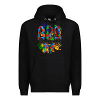 Black aba therapist Premium Hoodie - CowhideDigitalArt