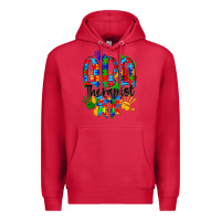 Cardinal aba therapist Premium Hoodie - CowhideDigitalArt
