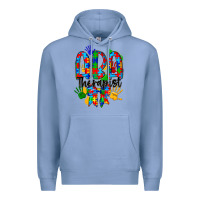 Colony Blue aba therapist Premium Hoodie - CowhideDigitalArt