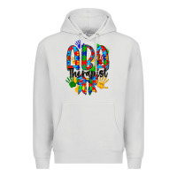 Dove Grey aba therapist Premium Hoodie - CowhideDigitalArt