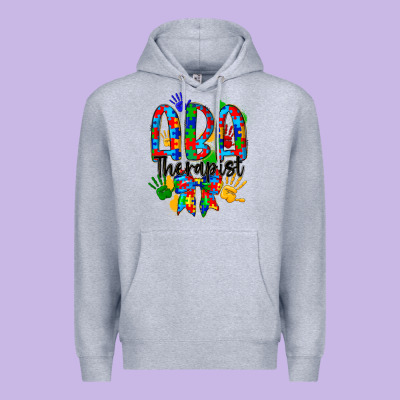 Aba Therapist Premium Hoodie Designed By Cowhidedigitalart