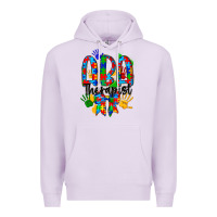Lilac aba therapist Premium Hoodie - CowhideDigitalArt