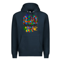 Navy aba therapist Premium Hoodie - CowhideDigitalArt
