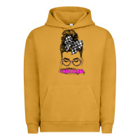 Pigment Peanut Butter racemom Urban Hoodie - JahusDesignShop