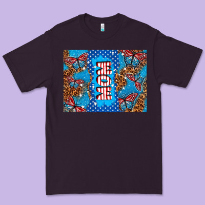 American Mom Premium Tee Designed By Tumblerdesignbyshophia