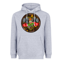 Heather Grey race coasters Heavyweight Hoodie - AdoDesignShop