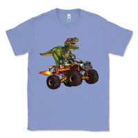 Colony Blue monster truck and t rex dinosaur Classic Tee - Artiststas