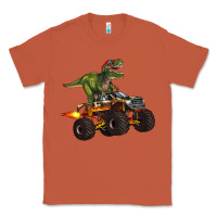Copper monster truck and t rex dinosaur Classic Tee - Artiststas