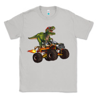 Moon Dust monster truck and t rex dinosaur Classic Tee - Artiststas