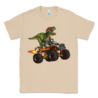 Mushroom monster truck and t rex dinosaur Classic Tee - Artiststas