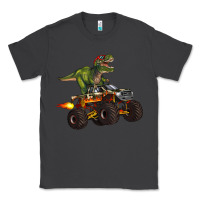 Smoke monster truck and t rex dinosaur Classic Tee - Artiststas