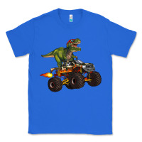 True Royal monster truck and t rex dinosaur Classic Tee - Artiststas
