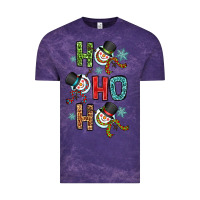 Cloud Purple ho ho ho Vintage Tee - OliviaCreatesArt
