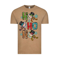 Vintage Coffee ho ho ho Vintage Tee - OliviaCreatesArt
