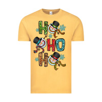 Vintage Mustard ho ho ho Vintage Tee - OliviaCreatesArt