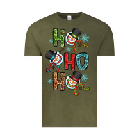Vintage Olive ho ho ho Vintage Tee - OliviaCreatesArt