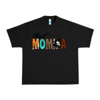 Black Blessed Momma Urban Heavy Tee - CowCowDesign
