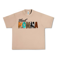 Burro Blessed Momma Urban Heavy Tee - CowCowDesign