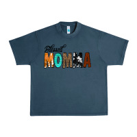 Midnight Navy Blessed Momma Urban Heavy Tee - CowCowDesign