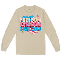 Mushroom Freedom freedom freedom Long Sleeve Tee - FaDigitalArtStudio