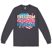 Smoke Freedom freedom freedom Long Sleeve Tee - FaDigitalArtStudio