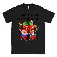 Black its fine were fine everything is fine Classic Tee - CowGirlArtShop
