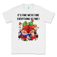 White its fine were fine everything is fine Classic Tee - CowGirlArtShop