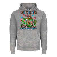 Cloud Rock Life Is Better With Coffee And Plants Cactus Coffe Vintage Hoodie - FaDigitalArtStudio