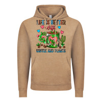 Vintage Coffee Life Is Better With Coffee And Plants Cactus Coffe Vintage Hoodie - FaDigitalArtStudio