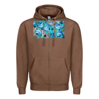 Chestnut dolphin  mug Zipper Hoodie - BarkalooDesign