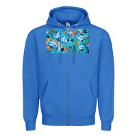 True Royal dolphin  mug Zipper Hoodie - BarkalooDesign